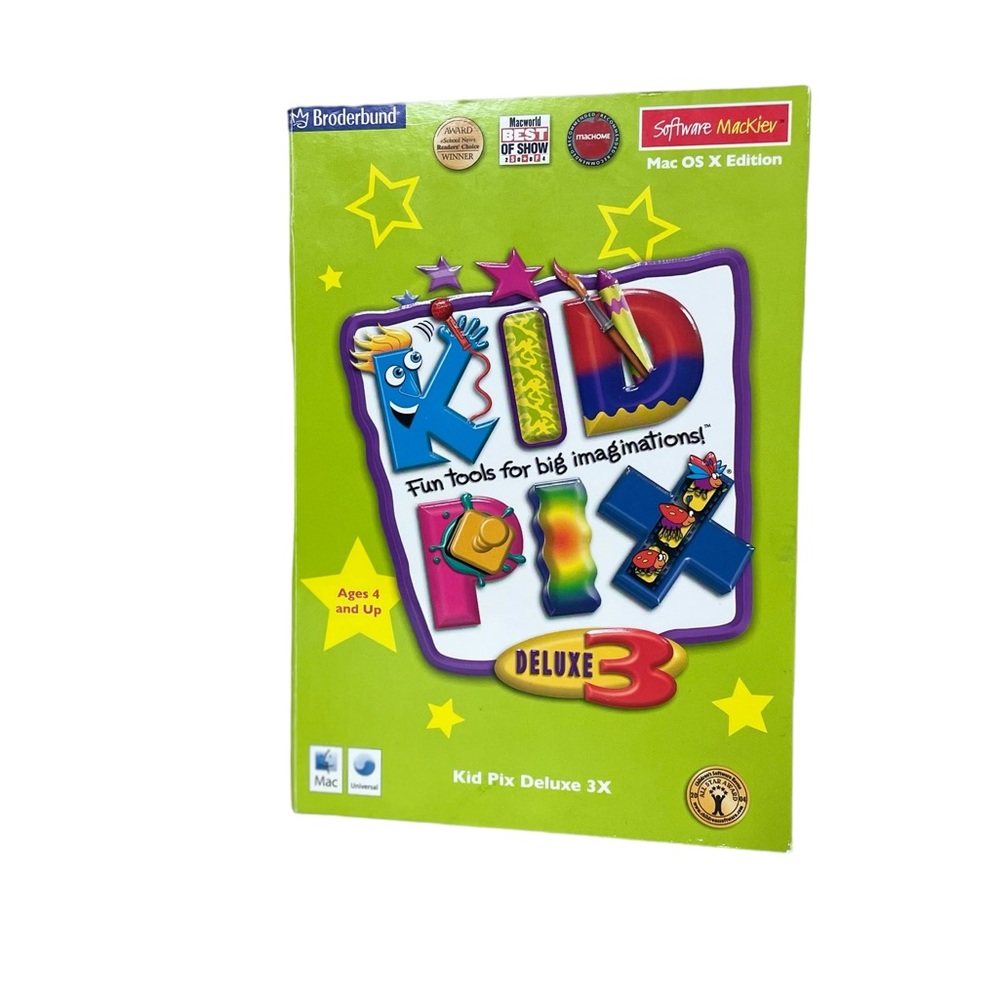 NEW Kid Pix Deluxe 3 Software Mac OS X Edition